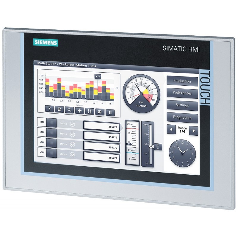 HMI SIEMENS 6AV2124-0JC01-0AX0
