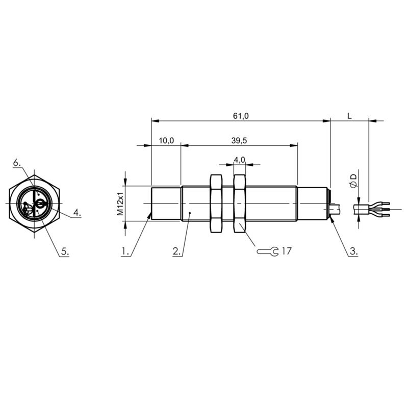 Capteurs capacitifs balluff BCS M12BBG1-POC80H-EP02 (BCS00R1) – Image 2