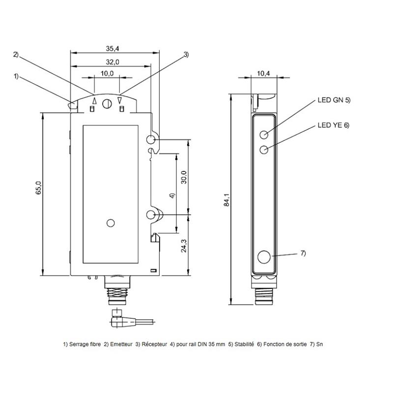 Amplificateur de fibre optique BALLUFF BFB0002 – Image 2
