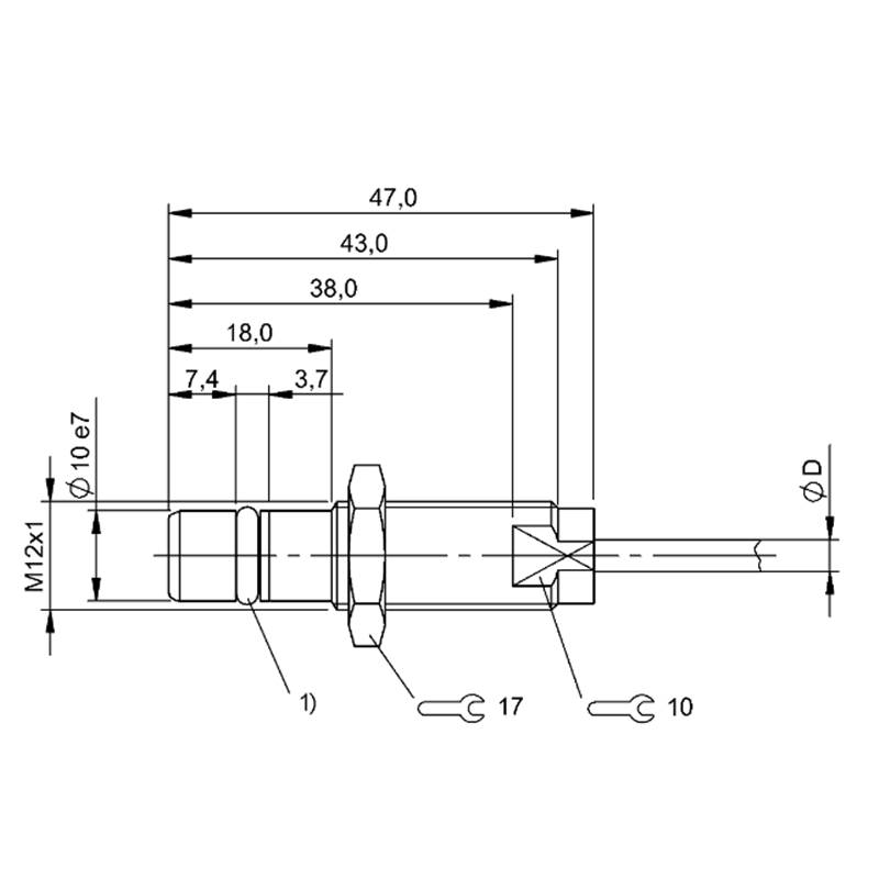 Capteurs inductifs BALLUFF BES 516-300-S240-D-PU-03 (BHS002H) – Image 2