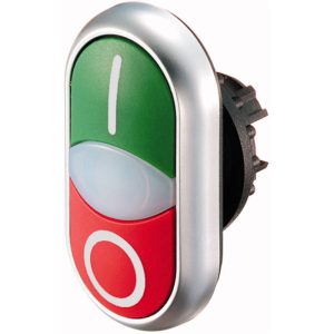 Boutons poussoirs EATON M22S-DDL-GR-X1/X0