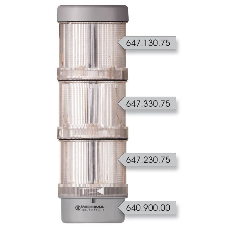 Colonne lumineuse WERMA 649.001.01 – Image 3