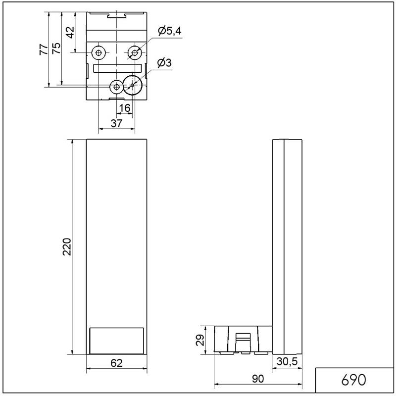 Colonne lumineuse WERMA 690.230.55 – Image 2