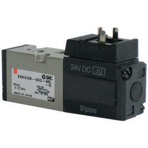 Distributeurs pneumatiques SMC EVK3120-5DO-M5-Q