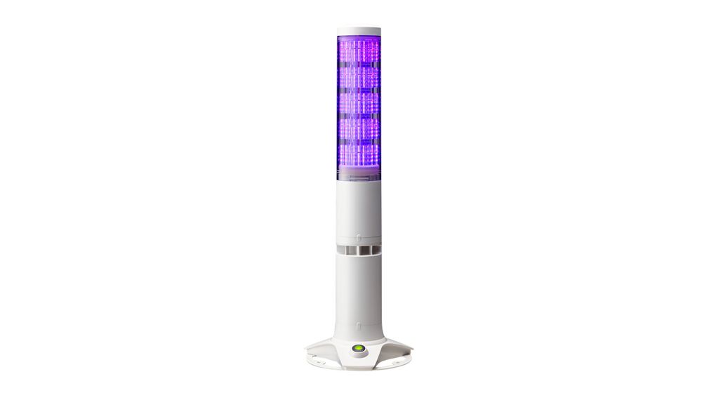 Colonnes de signalisation Patlite LA6-5DSNWB-POE