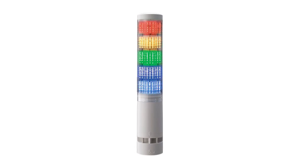 Colonnes de signalisation Patlite LA6-5DTNWB-RYGBC
