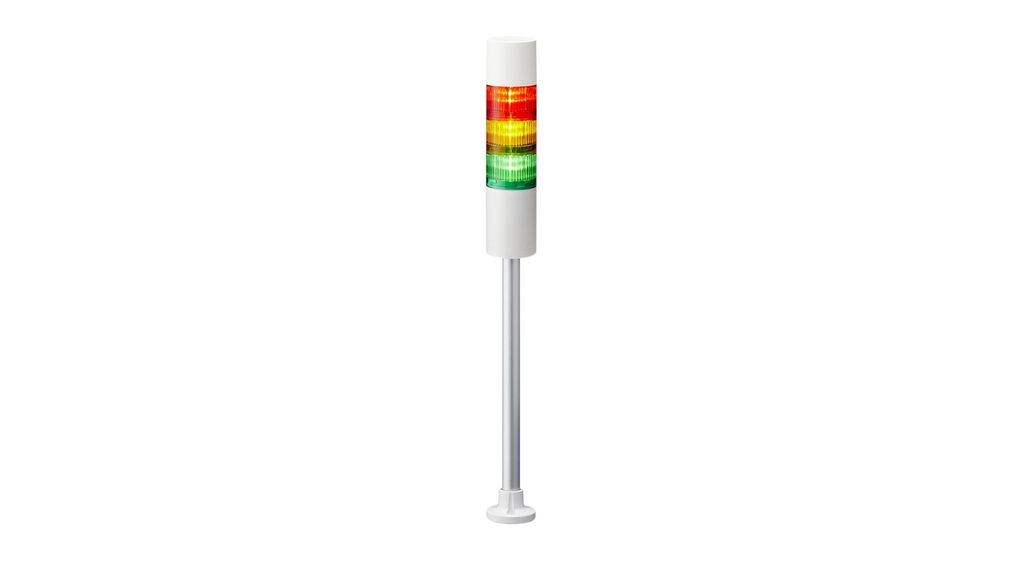 Colonnes de signalisation Patlite LR6-302PJBW-RYG
