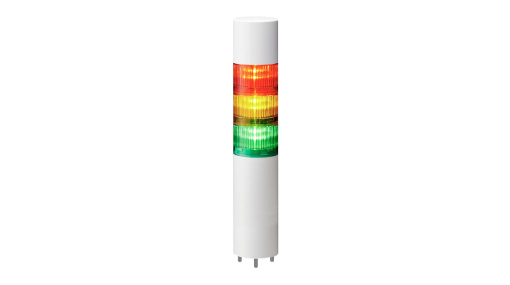 Colonnes de signalisation Patlite LR6-302WMBW-RYG+FB295