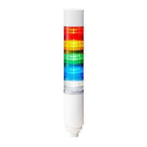Colonnes de signalisation Patlite LR6-502WCBW-RYGBC+FB295