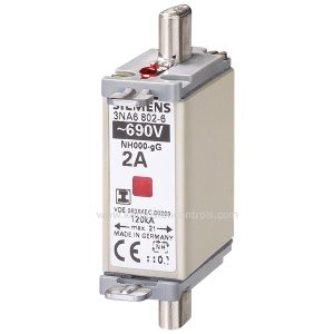 Fusibles a pattes Siemens 3NA6824