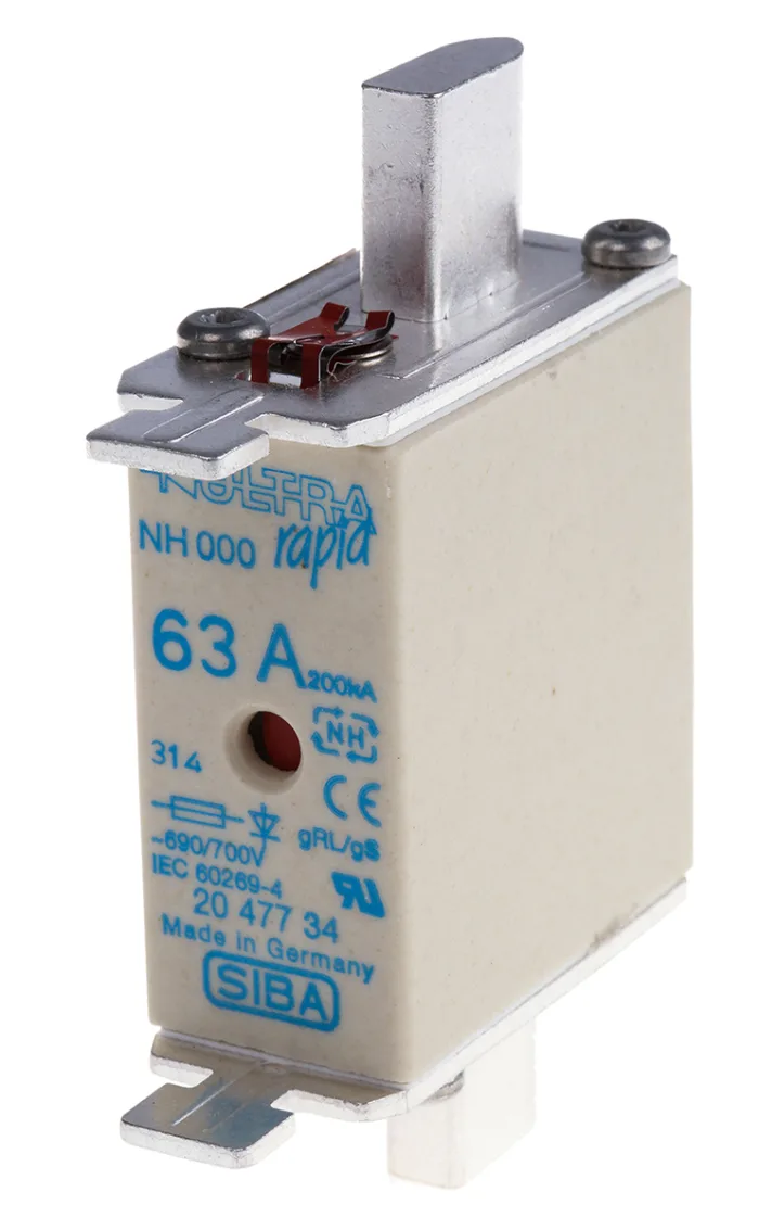 Fusibles a pattes SIBA 20-477-34/63A
