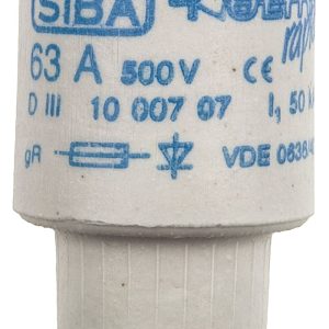 Fusibles de bouteille SIBA 10-007-07/63A