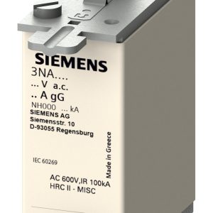 Fusibles a pattes Siemens 3NE1221-5E