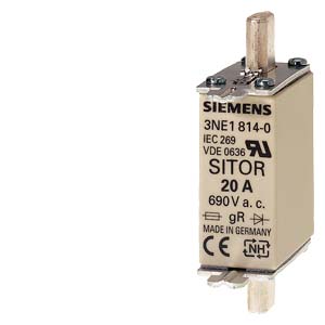 Fusibles a pattes Siemens 3NE1802-0