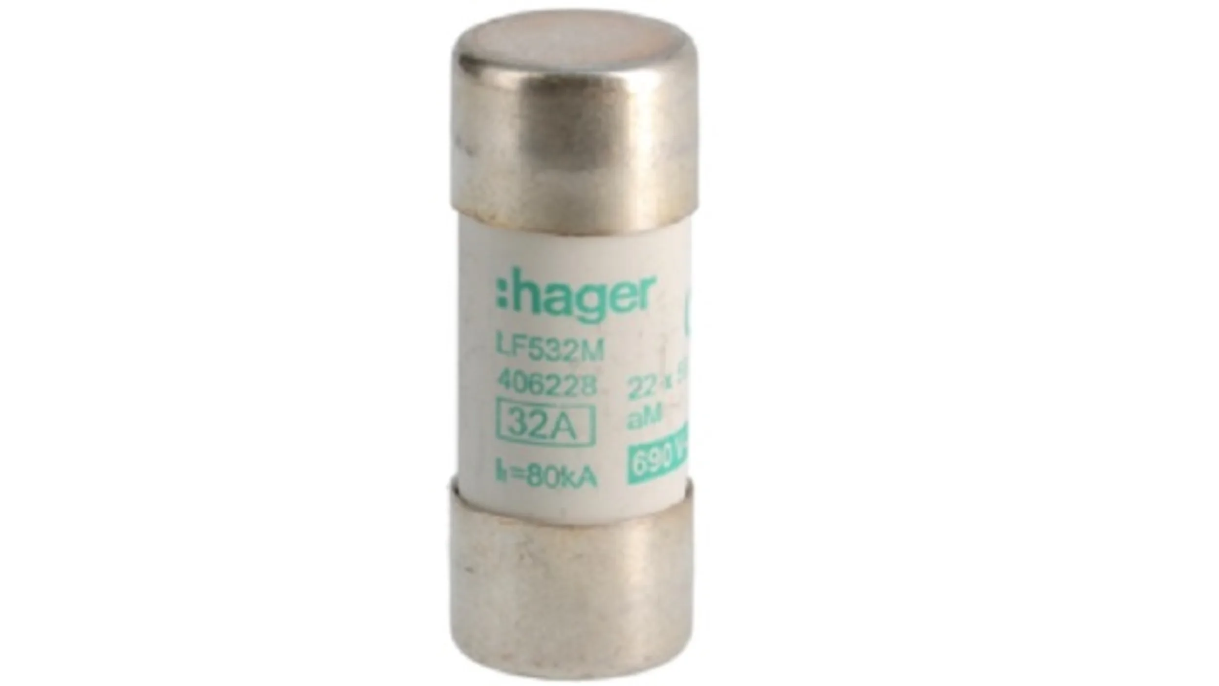 Fusibles cartouches Hager LF532M