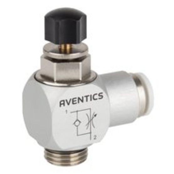 Limiteurs de débit unidirectionnels AVENTICS CC02-AL-G018-DA08-2_1_K_LN