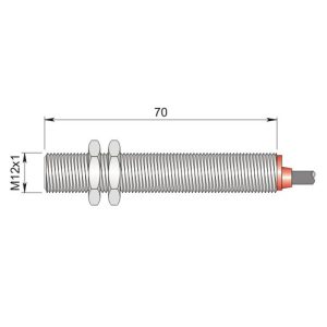 Capteur magnétique AECO SMC-12LM NO