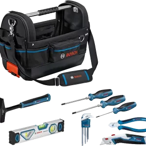 GWT 20 ET SET D’OUTILS À MAIN  BOSCH (1 600 A02 H5B)