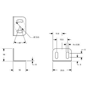 Accessoires pour capteurs DATASENSING (DATALOGIC) ST-5036