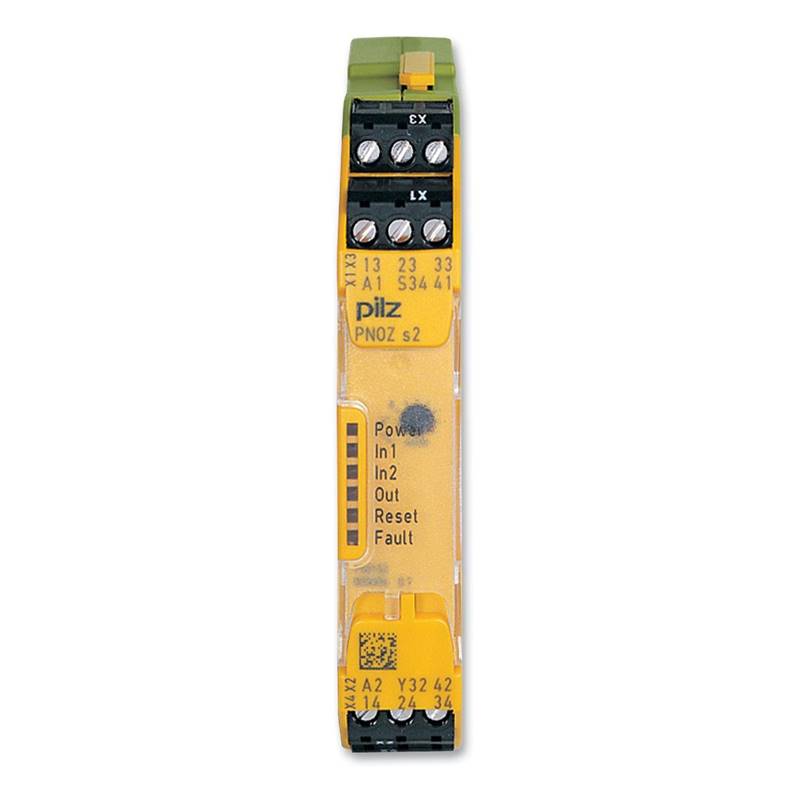 Relais de sécurité PILZ 750102 | PNOZ s2 24VDC 3 n/o 1 n/c