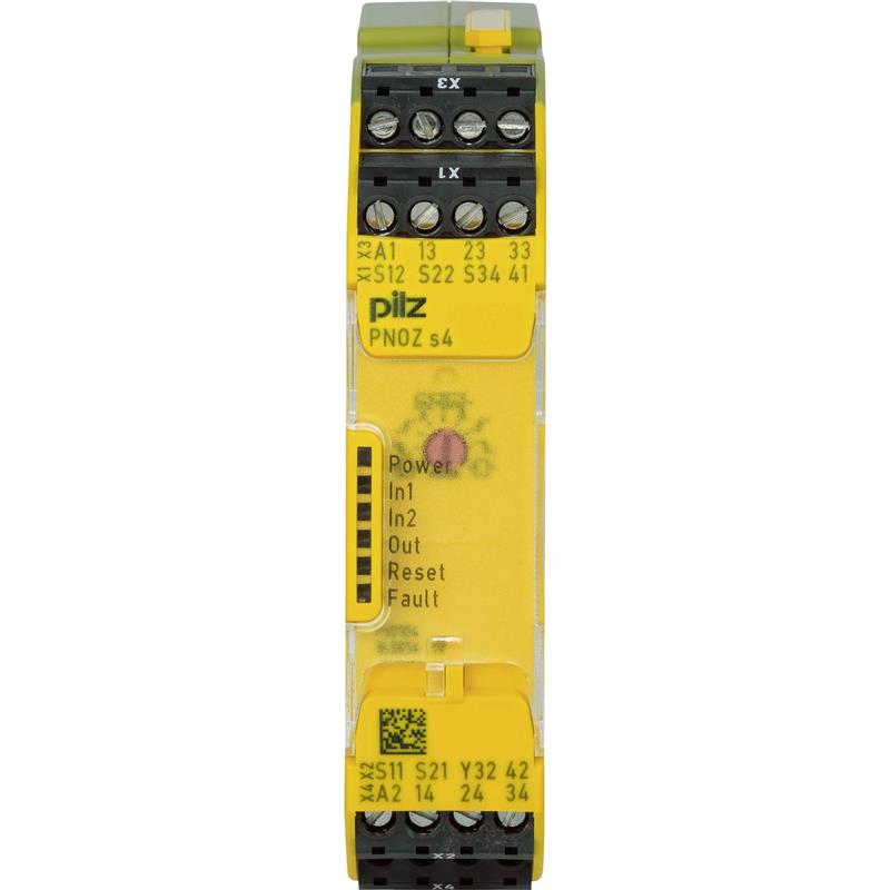 Relais de sécurité PILZ 750104 | PNOZ s4 24VDC 3 n/o 1 n/c