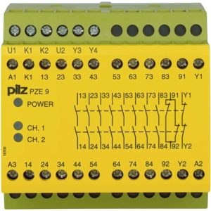 Relais de sécurité PILZ 774150 | PZE 9 24VDC 8n/o 1n/c