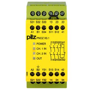 Relais de sécurité PILZ 774321 | PNOZ X3.1 230VAC 24VDC 3n/o 1n/c 1so