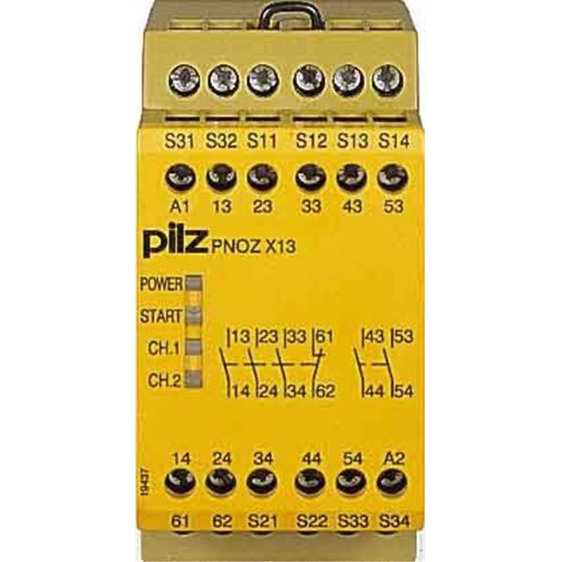Relais de sécurité PILZ 774549 | PNOZ X13 24VDC 5n/o 1n/c