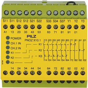 Relais de sécurité PILZ 774749 | PNOZ X10.1 24VDC 6n/o 4n/c 6LED