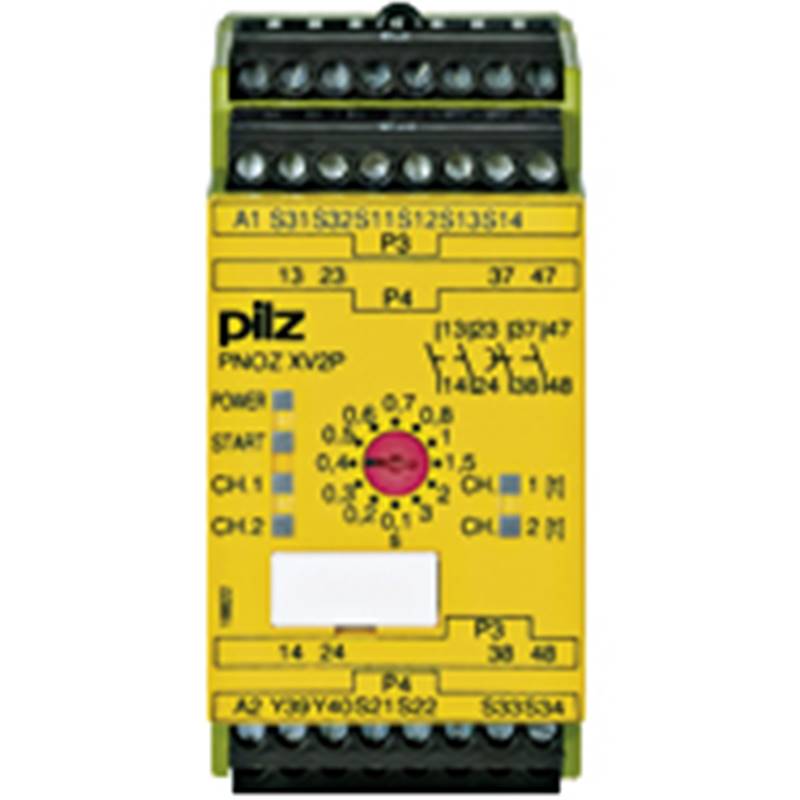 Relais de sécurité PILZ 777502 | PNOZ XV2P 3/24VDC 2n/o 2n/o t