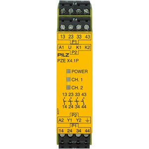Relais de sécurité PILZ 777588 | PZE X4.1P 24-240VAC/DC 4n/o